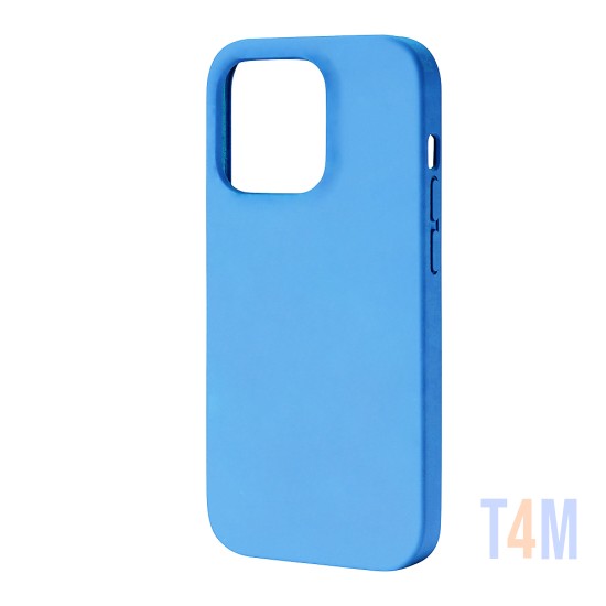 Capa de Silicone para Apple iPhone 14 Pro Azul